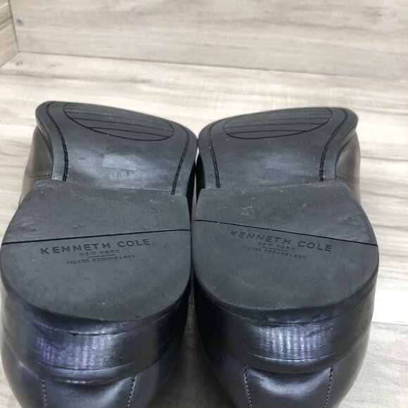 Kenneth Cole Monk Strap Shoes Mens 11M Gray Lether Buckle Dress Shoes main image 5